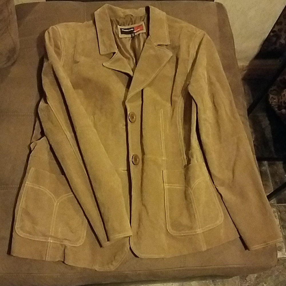 Marcelle renee leather women's leather jacket